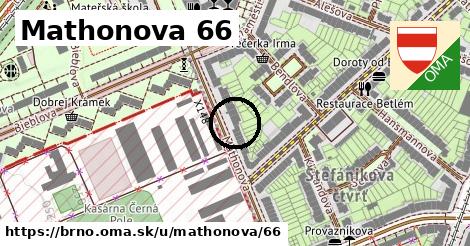 Mathonova 66, Brno