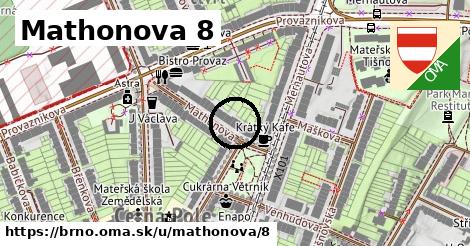 Mathonova 8, Brno