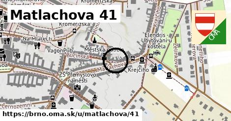 Matlachova 41, Brno