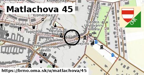 Matlachova 45, Brno