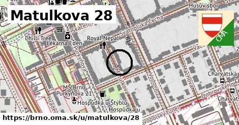 Matulkova 28, Brno