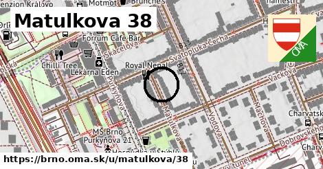 Matulkova 38, Brno