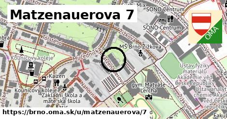 Matzenauerova 7, Brno