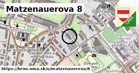Matzenauerova 8, Brno