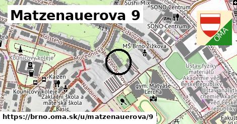 Matzenauerova 9, Brno