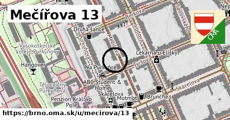 Mečířova 13, Brno