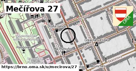 Mečířova 27, Brno