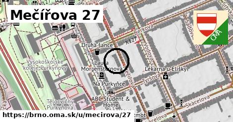 Mečířova 27, Brno