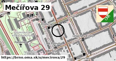 Mečířova 29, Brno