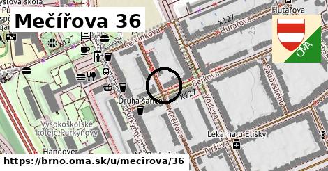 Mečířova 36, Brno