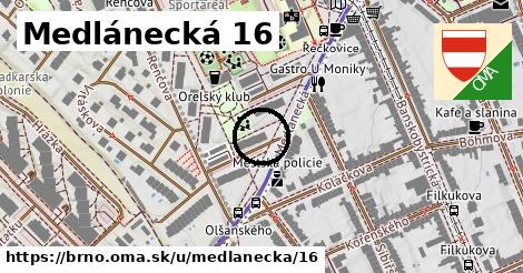 Medlánecká 16, Brno