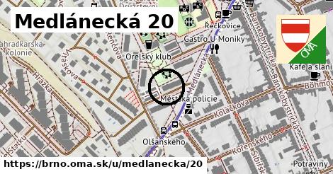 Medlánecká 20, Brno