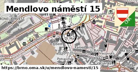 Mendlovo náměstí 15, Brno