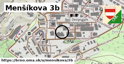 Menšíkova 3b, Brno