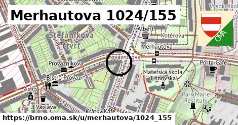 Merhautova 1024/155, Brno