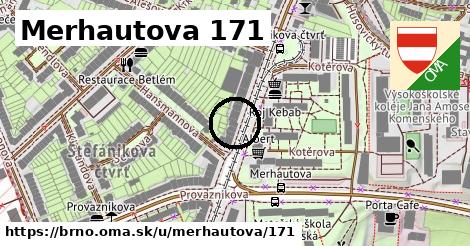 Merhautova 171, Brno