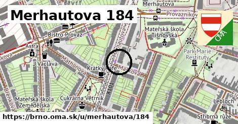 Merhautova 184, Brno