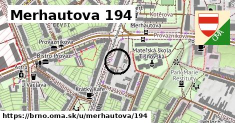 Merhautova 194, Brno