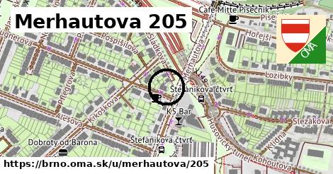 Merhautova 205, Brno