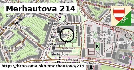 Merhautova 214, Brno