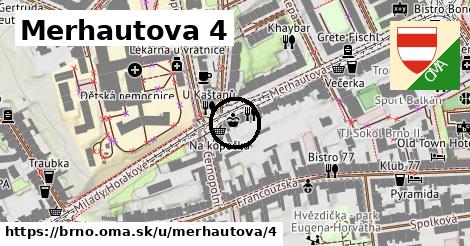 Merhautova 4, Brno