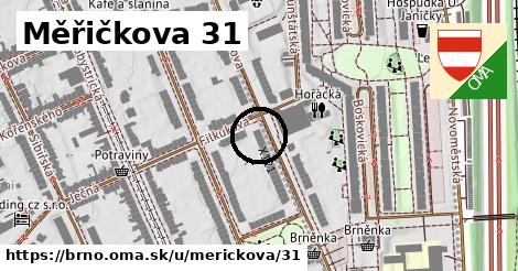 Měřičkova 31, Brno