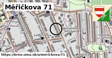 Měřičkova 71, Brno