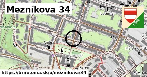 Mezníkova 34, Brno