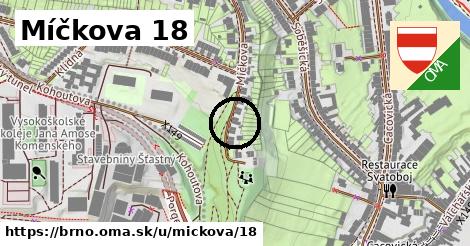 Míčkova 18, Brno