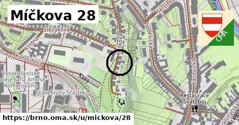 Míčkova 28, Brno