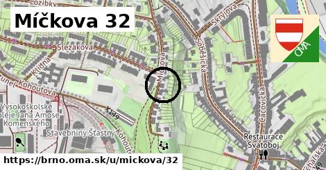 Míčkova 32, Brno