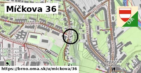 Míčkova 36, Brno