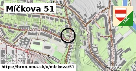 Míčkova 51, Brno