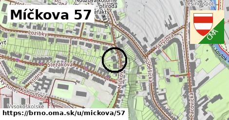 Míčkova 57, Brno