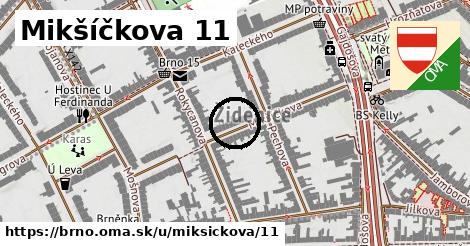 Mikšíčkova 11, Brno