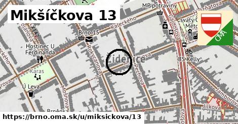 Mikšíčkova 13, Brno