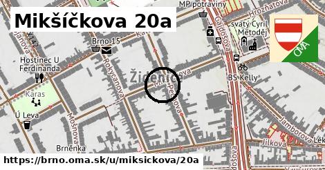 Mikšíčkova 20a, Brno