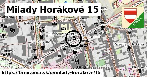 Milady Horákové 15, Brno