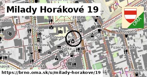 Milady Horákové 19, Brno