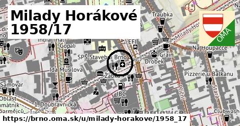Milady Horákové 1958/17, Brno