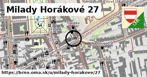 Milady Horákové 27, Brno
