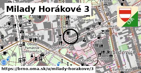 Milady Horákové 3, Brno