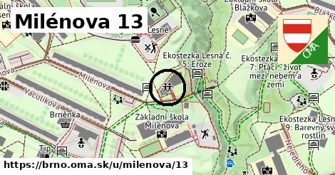 Milénova 13, Brno