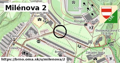 Milénova 2, Brno