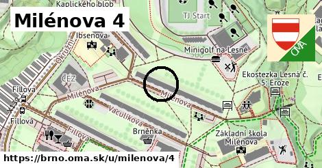 Milénova 4, Brno