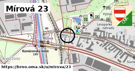 Mírová 23, Brno