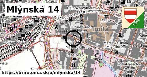 Mlýnská 14, Brno