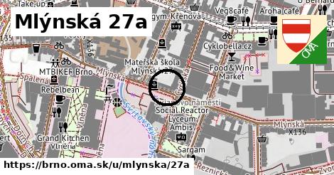 Mlýnská 27a, Brno