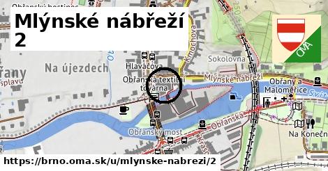 Mlýnské nábřeží 2, Brno