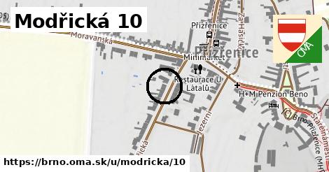 Modřická 10, Brno